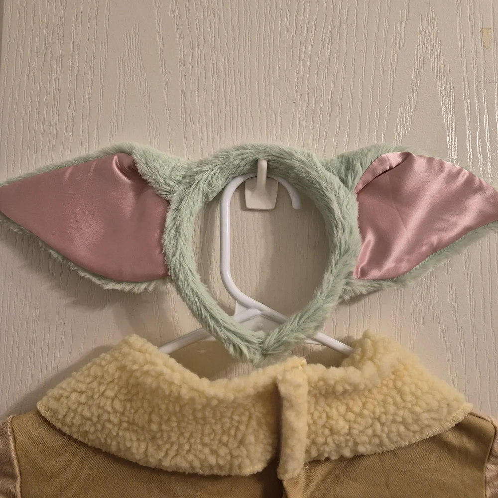 Star Wars The Mandalorian Grogu Baby Yoda Kids Costume - Tan - Picture 5 of 6